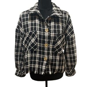 Promesa Plaid Jacket